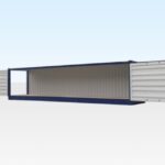 40FT HIGH CUBE OPEN SIDED