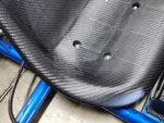 Matte Carbon Fiber Kart Seat - Image 2