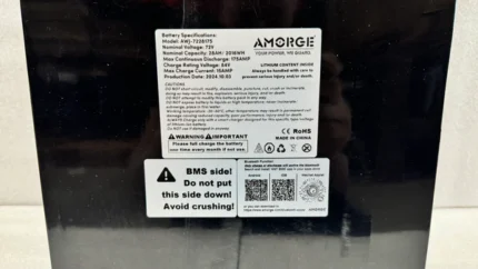 Amorge Lithium Ion Battery Pack for Drift Kart (72V / 28Ah / 175A)